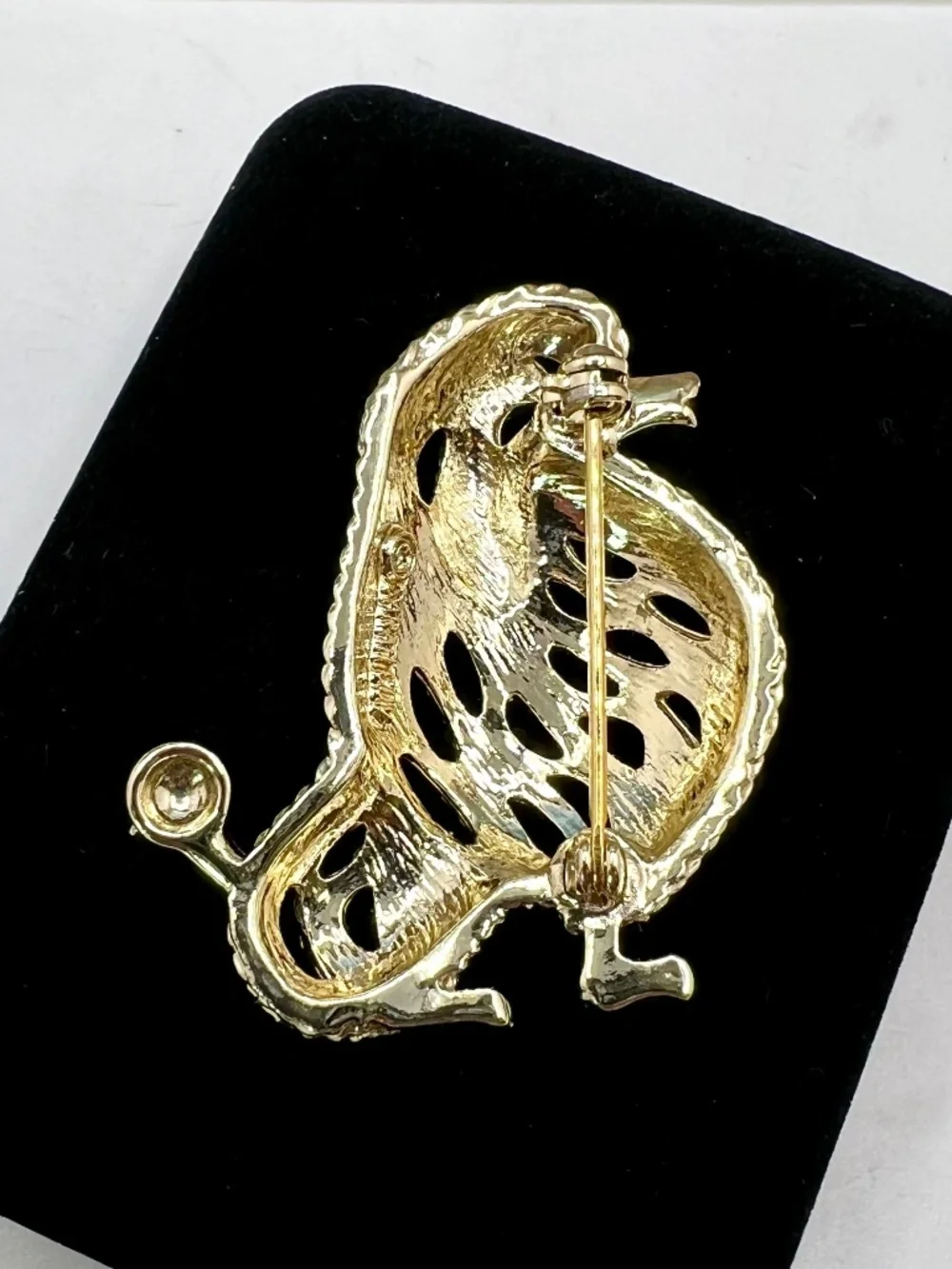 Sarah Coventry Suzette Poodle Brooch 6424 1971